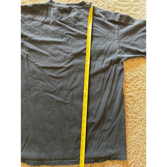 Vintage T. Chatelain Mother Nature Artwork Oneita Large Faded Black Art T-shirt - Picture 7 of 7